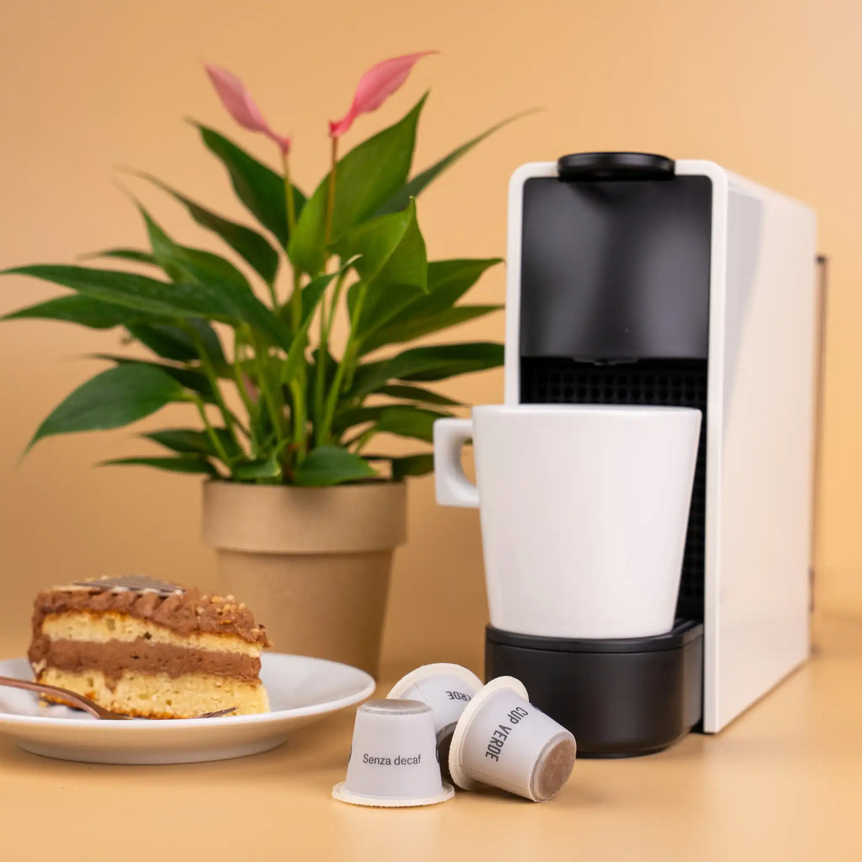 Cup-Verde-Senza-koffeinfrei-Kuchen-Maschine