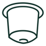 kapsel-grün-icon-leer-cup-verde