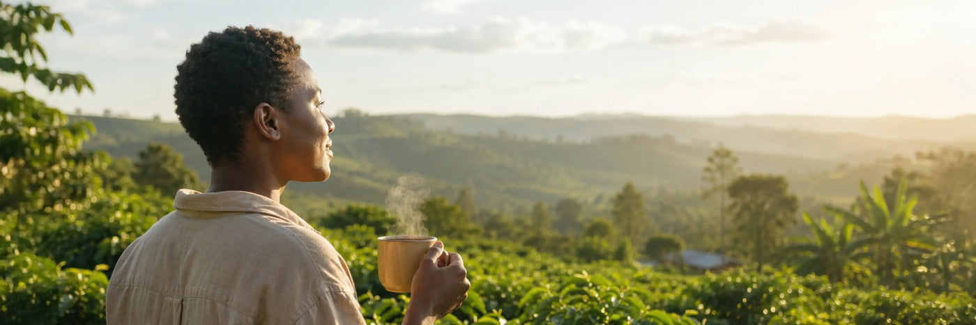 frau-kaffee-plantage-cup-verde